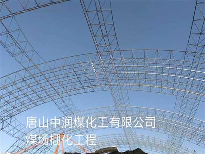 叶城中润煤化工有限公司煤场棚化工程