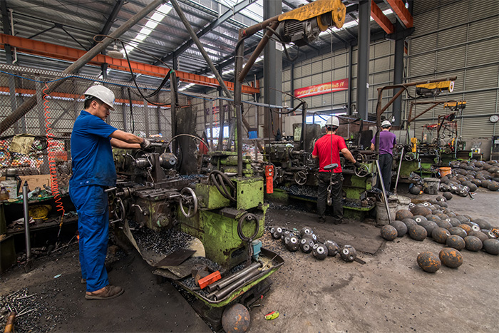 叶城网架配件车间